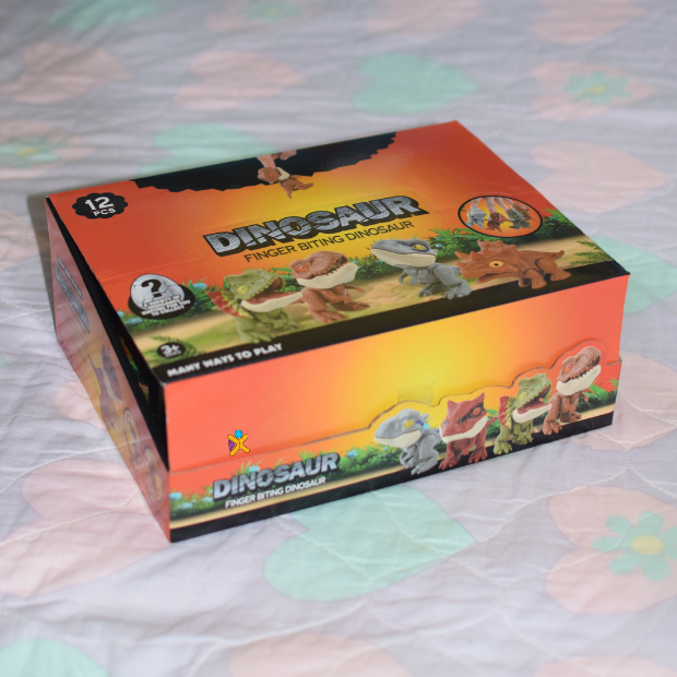 Set Completo: 12 Huevos de Dino Mordelón - Juguete Interactivo