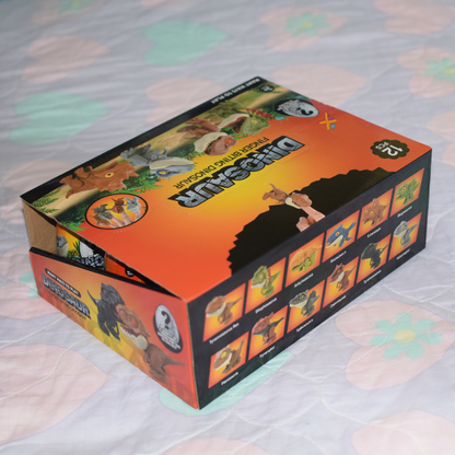 Set Completo: 12 Huevos de Dino Mordelón - Juguete Interactivo