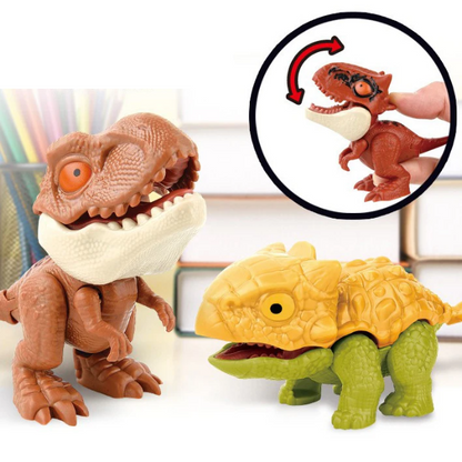 Set Completo: 12 Huevos de Dino Mordelón - Juguete Interactivo