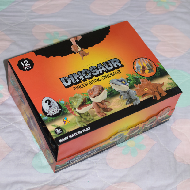 Set Completo: 12 Huevos de Dino Mordelón - Juguete Interactivo